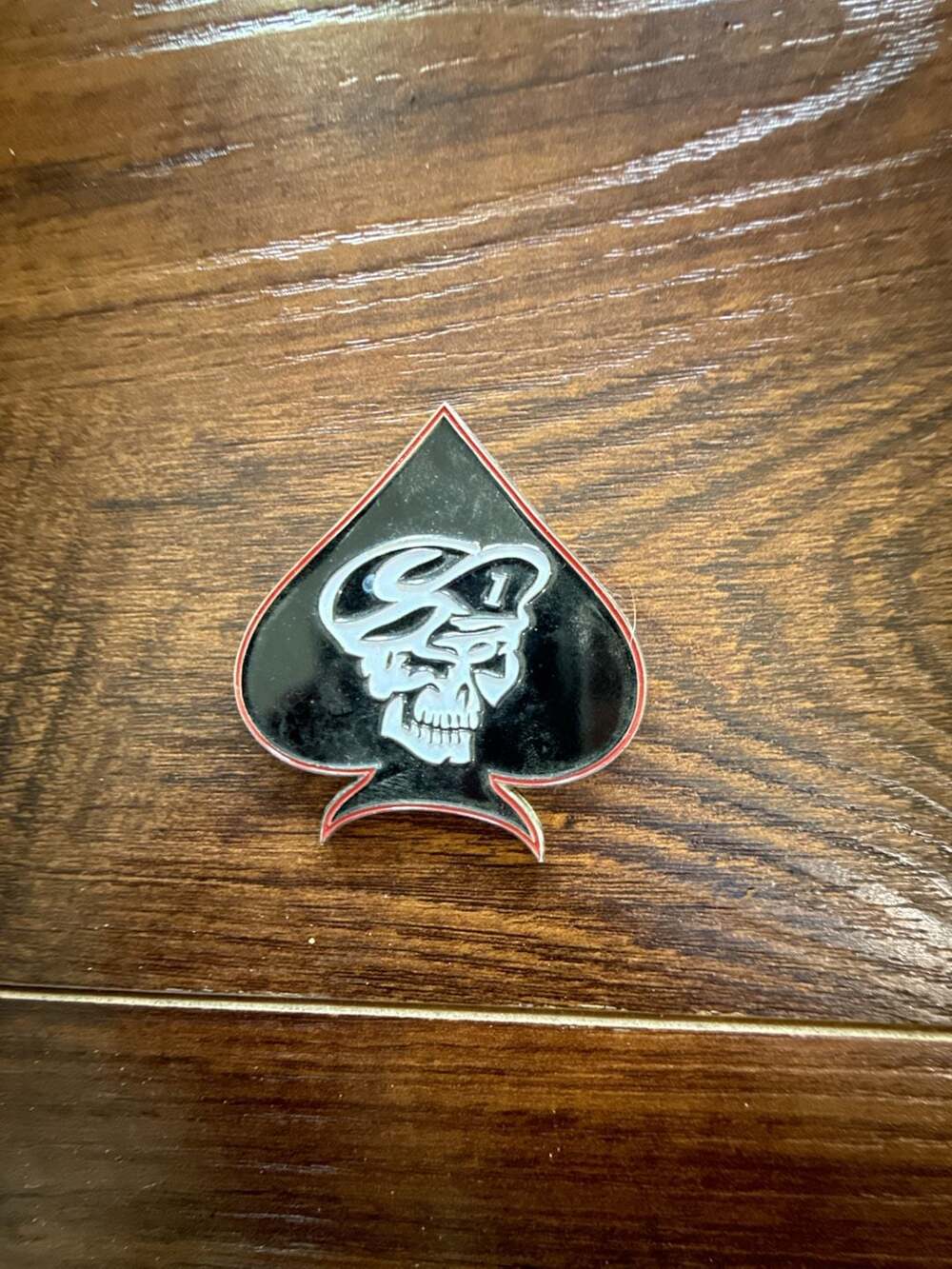 US Navy SBT-22 Troop One Facta Non Verba Spade Challenge Coin